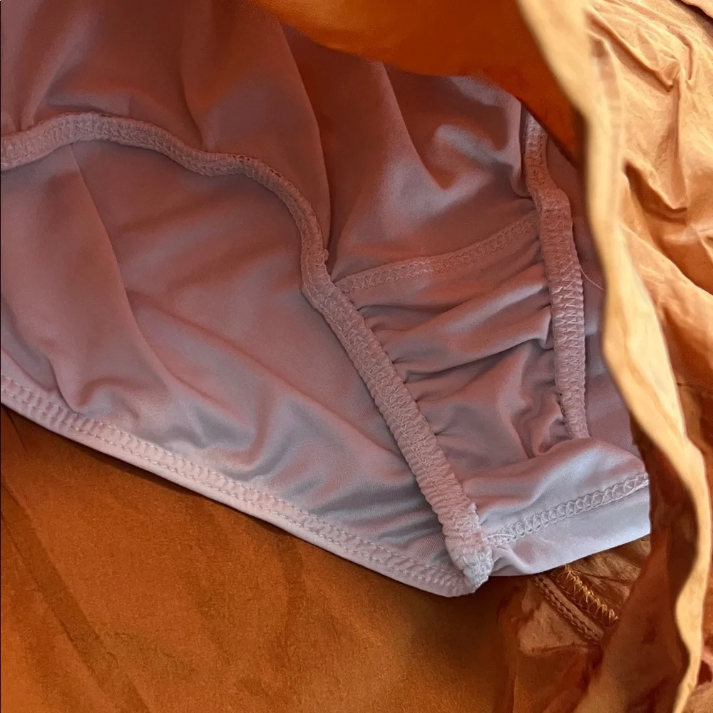 Free People Movement Women's Orange High-Waisted Shorts XS